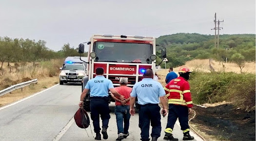 Montemor-o-Novo: GNR deteve homem por incêndio florestal
