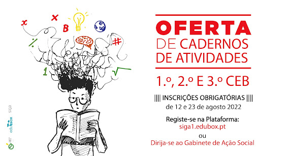 Município de Figueiró dos Vinhos oferece cadernos de atividades aos alunos do 1.º, 2.º e 3.º CEB