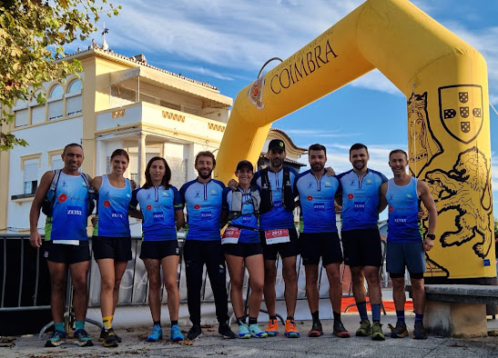 Atletas da Secção de Ar Livre e aAentura da Sociedade Columbófila participaram no Coimbra Trail 2022