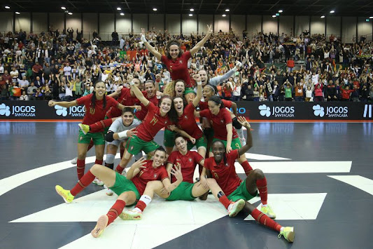 Seleção portuguesa apura-se para Europeu feminino de futsal ao golear a Itália