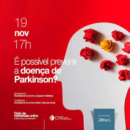 Ciclo de Conversas Online | #9. É possível prevenir a doença de Parkinson? Caixa de entrada