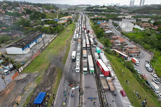 Multas e tropas de choque: o que São Paulo vai fazer para travar camionistas pró-Bolsonaro