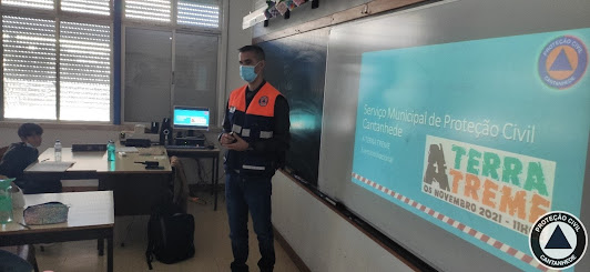 Exercício decorre na próxima quarta-feira. Proteção Civil realiza simulacro de sismo na Escola Secundária Lima-de-Faria