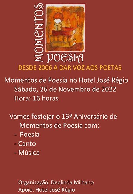 Portalegre | Cartaz de Momentos de Poesia