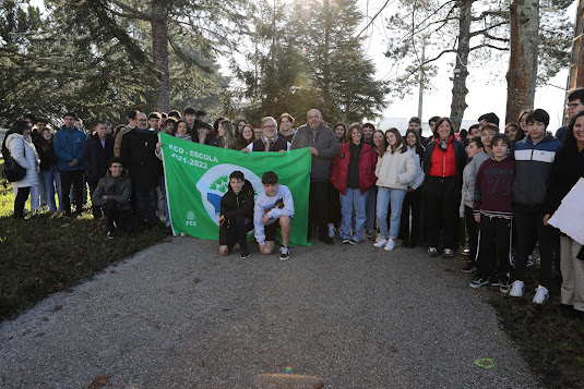 Cantanhede | É um dos 16 estabelecimentos de ensino do concelho distinguidos. Bandeira Verde Eco-Escolas hasteada na Escola Secundária Lima-de-Faria