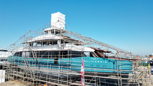 Aveiro | 1.º Ferryboat 100% Elétrico de Portugal em fase final de construção