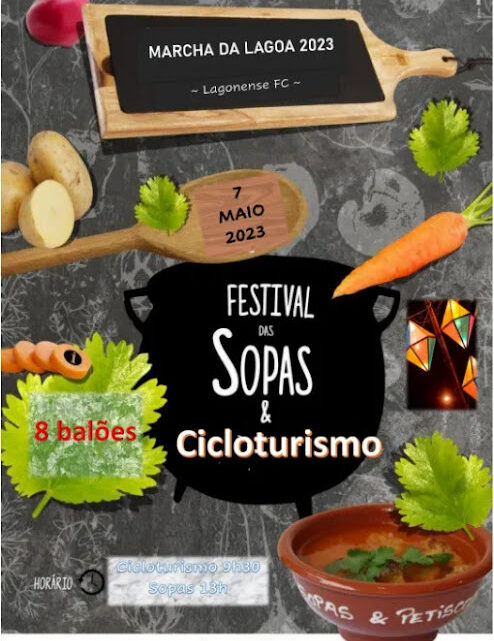 Cicloturismo e Festival de Sopas: Apostas da Marcha da Lagoa para o seu próximo Domingo