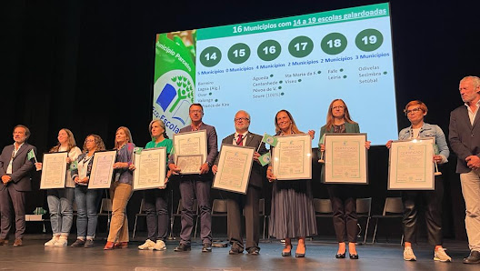 Cantanhede reconhecido como Município Parceiro. 16 estabelecimentos de ensino do concelho receberam bandeiras Eco-Escolas