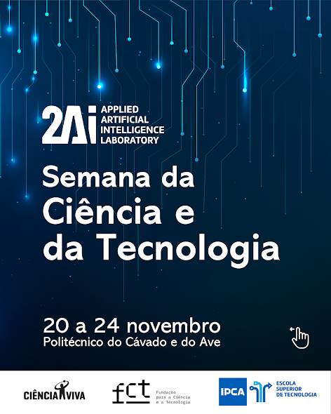 2Ai do IPCA apresenta projetos de investigação na Semana da Ciência e Tecnologia 2023
