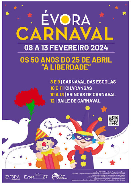 Évora festeja Carnaval