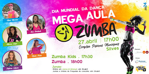 MEGA AULA DE ZUMBA REGRESSA A SILVES COM SESSÕES PARA ADULTOS E CRIANÇAS