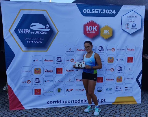 CATARINA MARQUES DA SOCIEDADE COLUMBÓFILA PARTICIPOU NA 9ª CORRIDA DO PORTO DE LEIXÕES