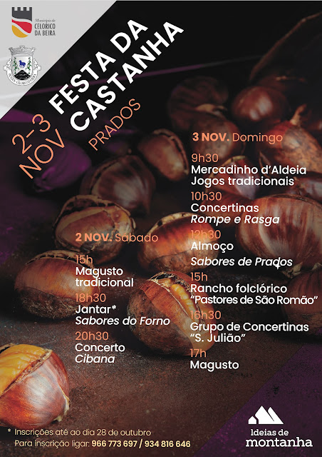Celorico da Beira | Festival da Castanha | Prados | 2 e 3 de novembro