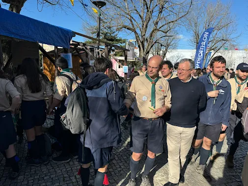 MARINHA GRANDE PARTICIPOU NO CENTENÁRIO DO ESCUTISMO