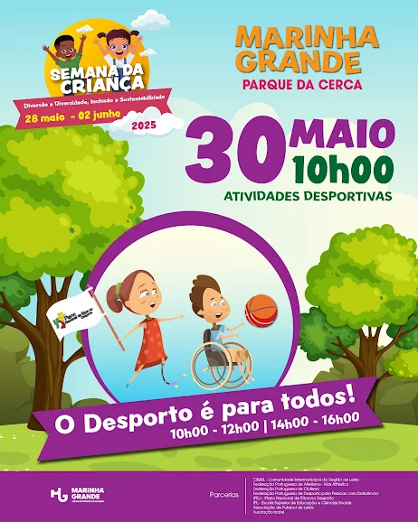 NA MARINHA GRANDE “O DESPORTO É PARA TODOS”
