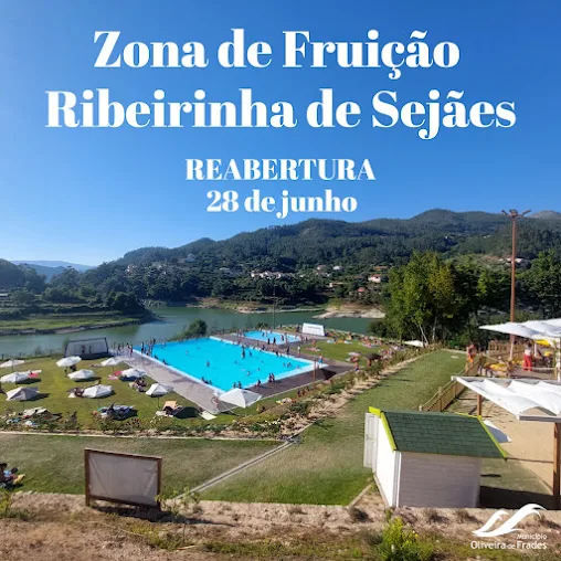 Oliveira de Frades | Reabertura da Zona de Fruição Ribeirinha de Sejães | 28 JU