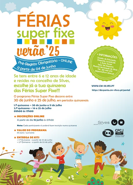 FÉRIAS SUPER FIXE”: UMA AVENTURA DE VERÃO PROMOVIDA PELA CÂMARA MUNICIPAL DE SILVES