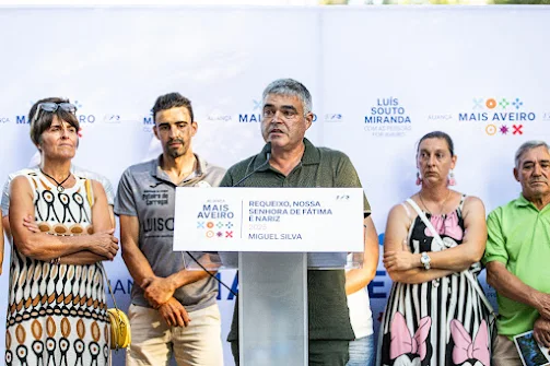 Apresentação de Miguel Silva à Junta de Freguesia de Requeixo, Nossa Senhora de Fátima e Nariz