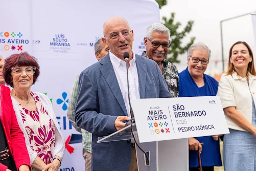 Apresentação de Pedro Mónica à Junta de Freguesia de São Bernardo