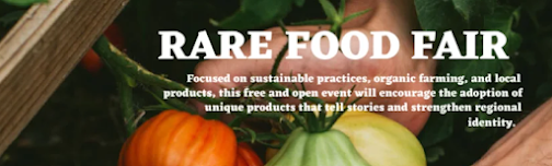 Dia 22 de julho a Alfândega do Porto recebe a feira RARE FOOD FAIR – A celebração europeia dos alimentos raros e sustentáveis