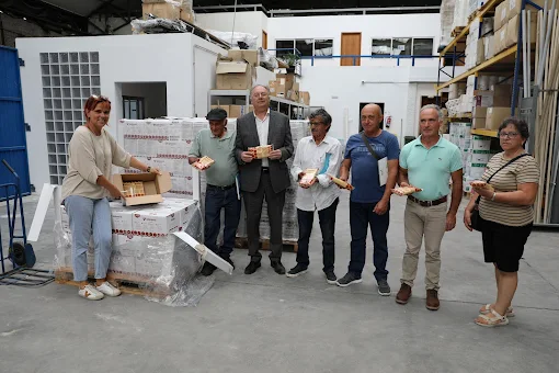 Entrega de alimentos realizou-se na quarta-feira, dia 03 de setembro. Câmara de Cantanhede apoiou apicultores com distribuição 2420 kg de alimento para abelhas