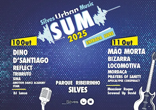 SILVES URBAN MUSIC ESTÁ A CHEGAR. Uma Organização do Município de Silves