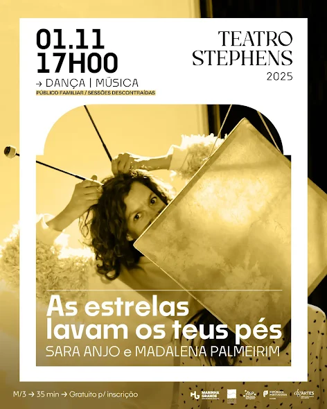 Marinha Grande | “AS ESTRELAS LAVAM OS TEUS PÉS” NO TEATRO STEPHENS