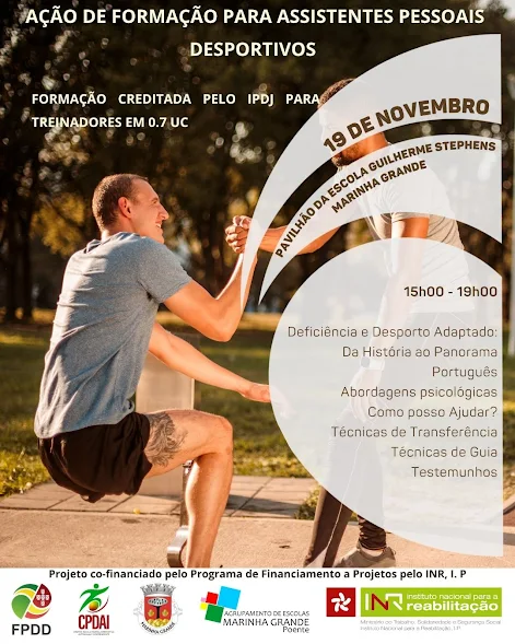 Marinha Grande | PAVILHÃO DA ESCOLA GUILHERME STEPHENS ACOLHE FORMAÇÃO INCLUSIVA