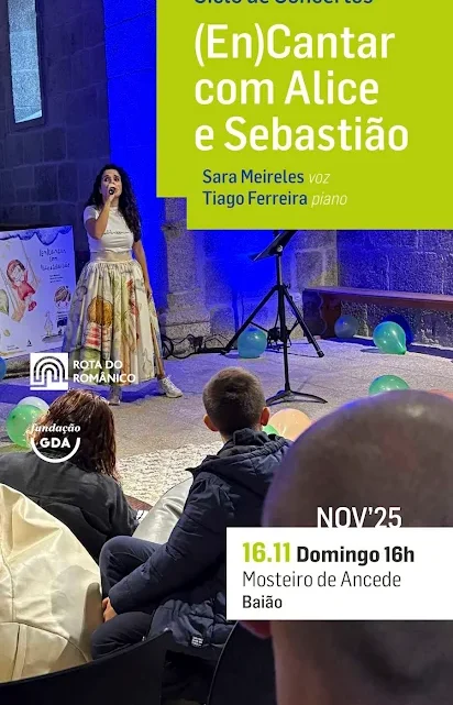 (En)Cantar com Alice e Sebastião no Mosteiro de Ancede