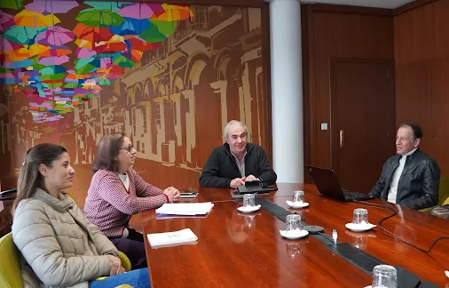 Câmara de Águeda reúne com especialista e prepara intervenção na margem esquerda do Rio Águeda