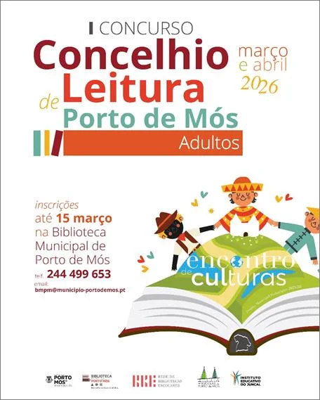 Porto de Mós | IX Concurso Concelhio de Leitura abre inscrições à comunidade adulta