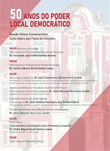 Figueiró dos Vinhos celebra 50 Anos do Poder Local Democrático nas Comemorações do 25 de Abril