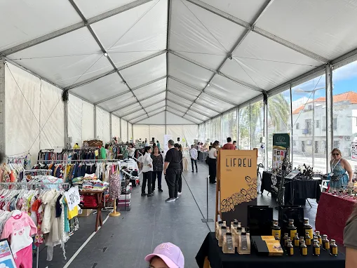 Na Praça Marquês de Marialva. Feiras da Primavera decorrem de 30 de abril a 3 de maio em Cantanhede