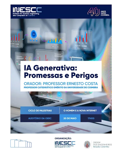 INESC Coimbra promove palestra sobre Inteligência Artificial Generativa