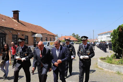 SECRETÁRIO DE ESTADO DA ADMINISTRAÇÃO INTERNA CELEBROU 152 ANOS DE COMANDO DISTRITAL DE LEIRIA DA PSP NA MARINHA GRANDE