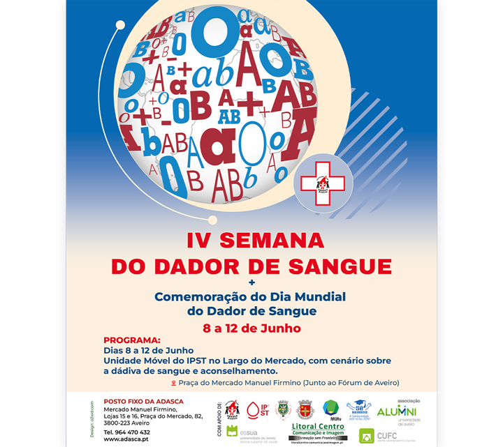 ADASCA promove a IV Semana do Dador de Sangue