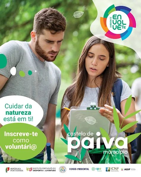 Castelo de Paiva | PARA PROTECÇÃO AMBIENTAL NO PERIODO DE VERÃO ABERTAS AS CANDIDATURAS PARA O VOLUNTARIADO JOVEM
