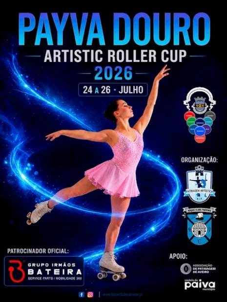 CASTELO DE PAIVA VOLTA A RECEBER NO FIM DE SEMANA A INICIATIVA “PAIVA DOURO ARTISTIC ROLLER CUP”