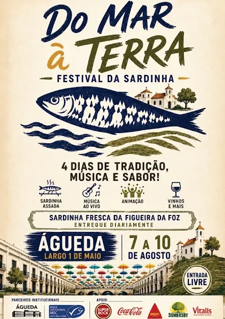 O maior festival português dedicado à sardinha e às tradições nacionais chega a Águeda