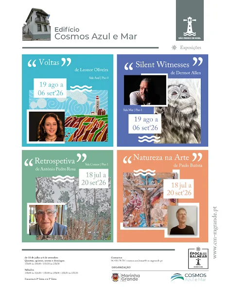Marinha Grande | NOVO CICLO DE EXPOSIÇÕES CHEGA AMANHÃ A SÃO PEDRO DE MOEL