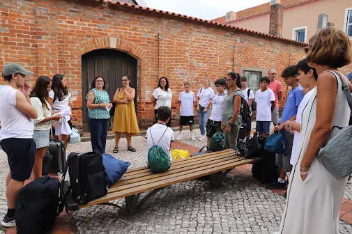 ÚLTIMO GRUPO DOS CAMPOS DE FÉRIAS DA REDE NÁUTICA SOLIDÁRIA PARTE PARA CARREGAL DO SAL