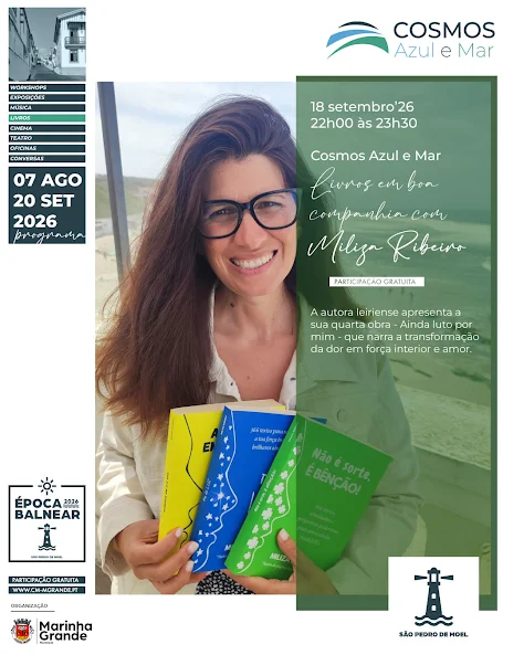 COSMOS AZUL E MAR RECEBE MILIZA RIBEIRO PARA UMA CONVERSA INSPIRADORA SOBRE SUPERAÇÃO E CRESCIMENTO PESSOAL