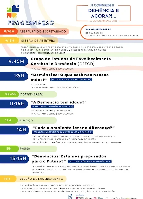 Oliveira do Bairro – II Congresso “Demência e Agora?!…”