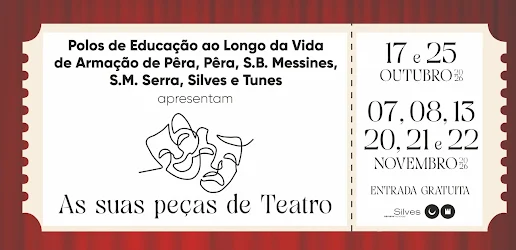 NOVO CICLO DE TEATRO SÉNIOR ARRANCA A 17 DE OUTUBRO COM ATUAÇÃO DO GRUPO DE TEATRO SÉNIOR DE PÊRA