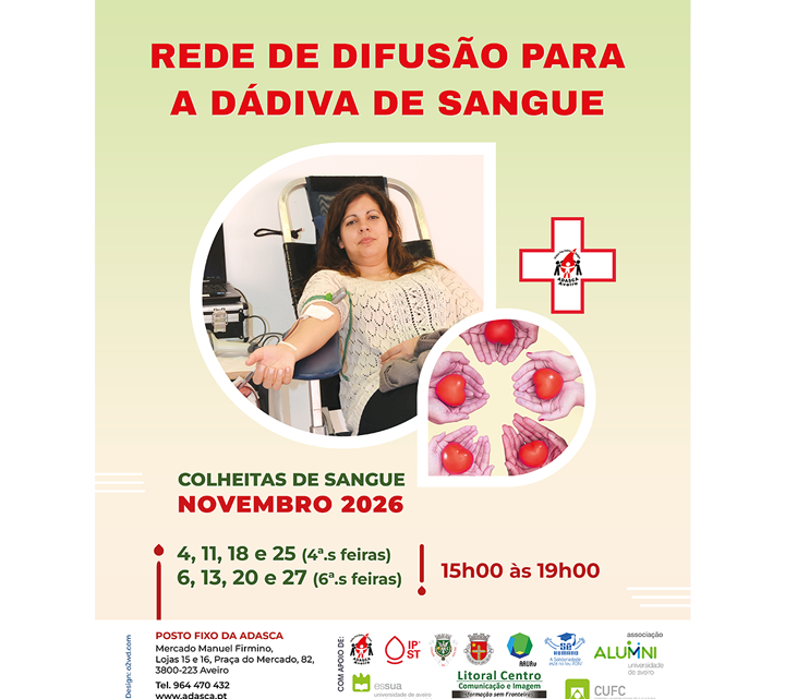 ADASCA – Reservas de sangue em baixa: IPST apela à dádiva dos Grupos A+, A -, O+ e O-