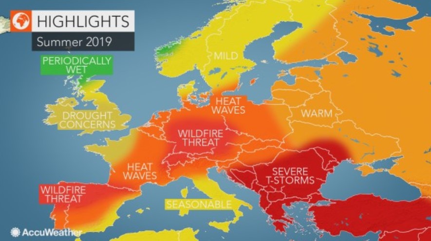 Verão vai ter ondas de calor prolongadas. Máximas de 43º durante vários dias