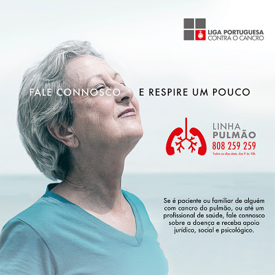 Saúde | Liga Portuguesa Contra o Cancro lança Linha Pulmão para apoiar doentes e cuidadores