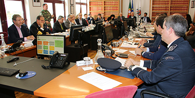 Reunião da Comissão Nacional de Proteção Civil