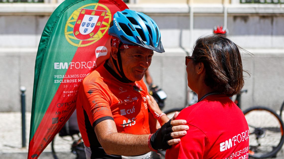Filipe Gouveia pedalou 120km todos os dias, “uma loucura” para alertar para a esclerose múltipla