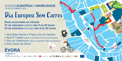 Évora | Ruas vedadas ao trânsito automóvel no Centro Históric